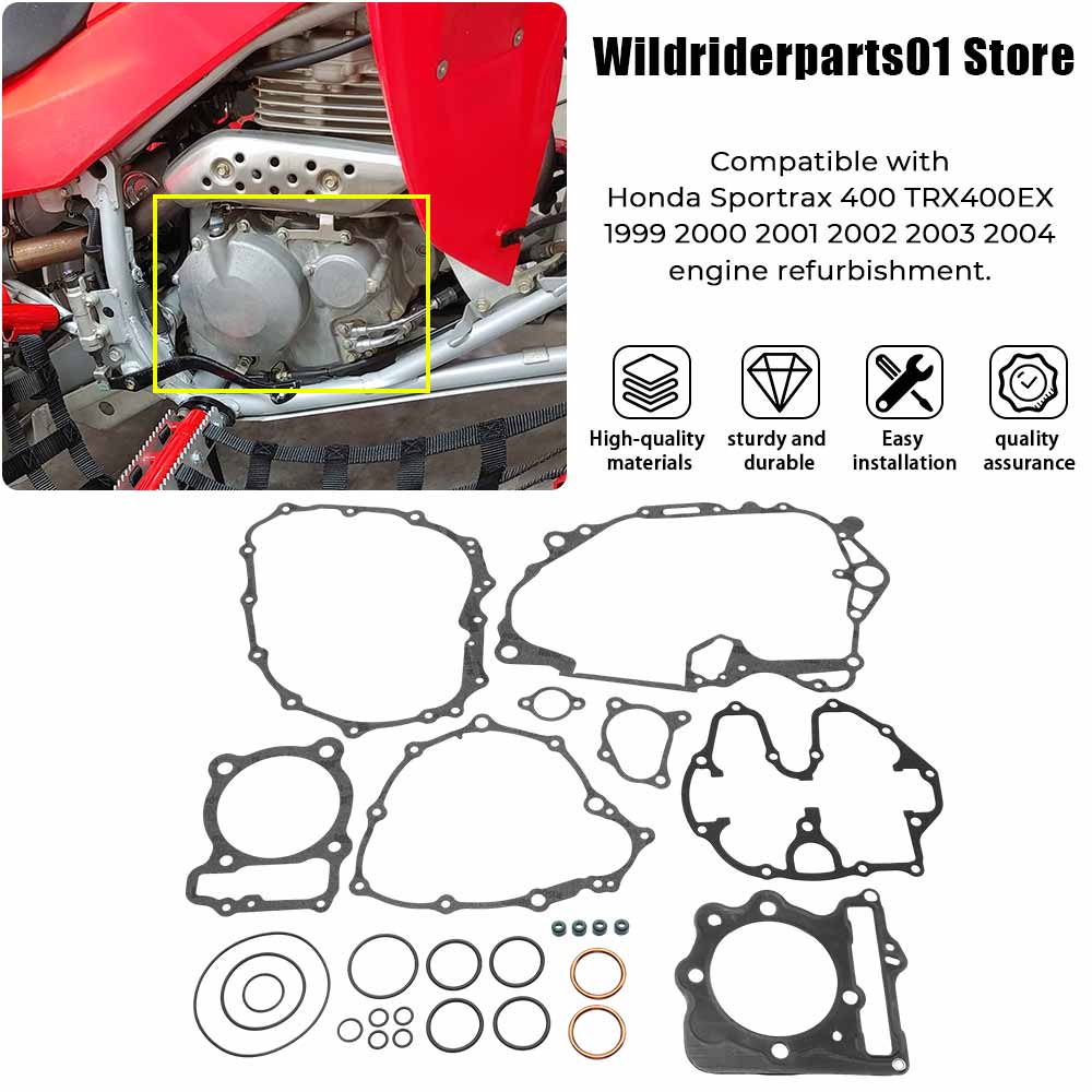 Gasket Mount Kit - For Honda Sportrax 400 TRX400EX 1999