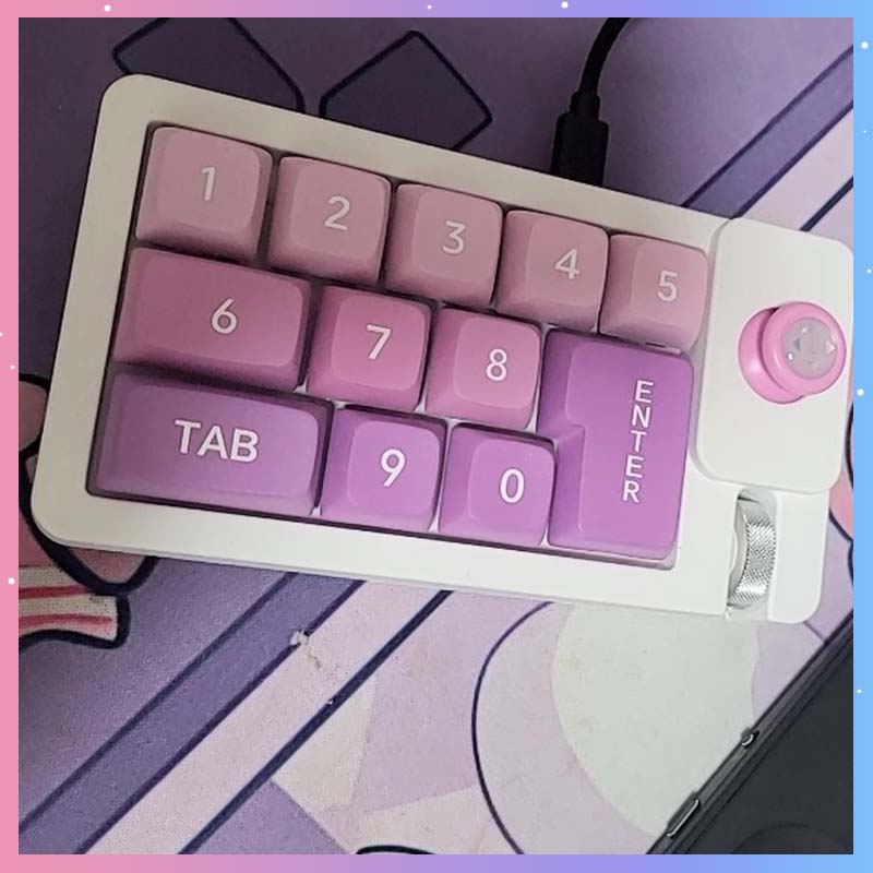 Gaming Keyboard Mechanical - K810 Wired Numerical Mechanical Keyboard 12key