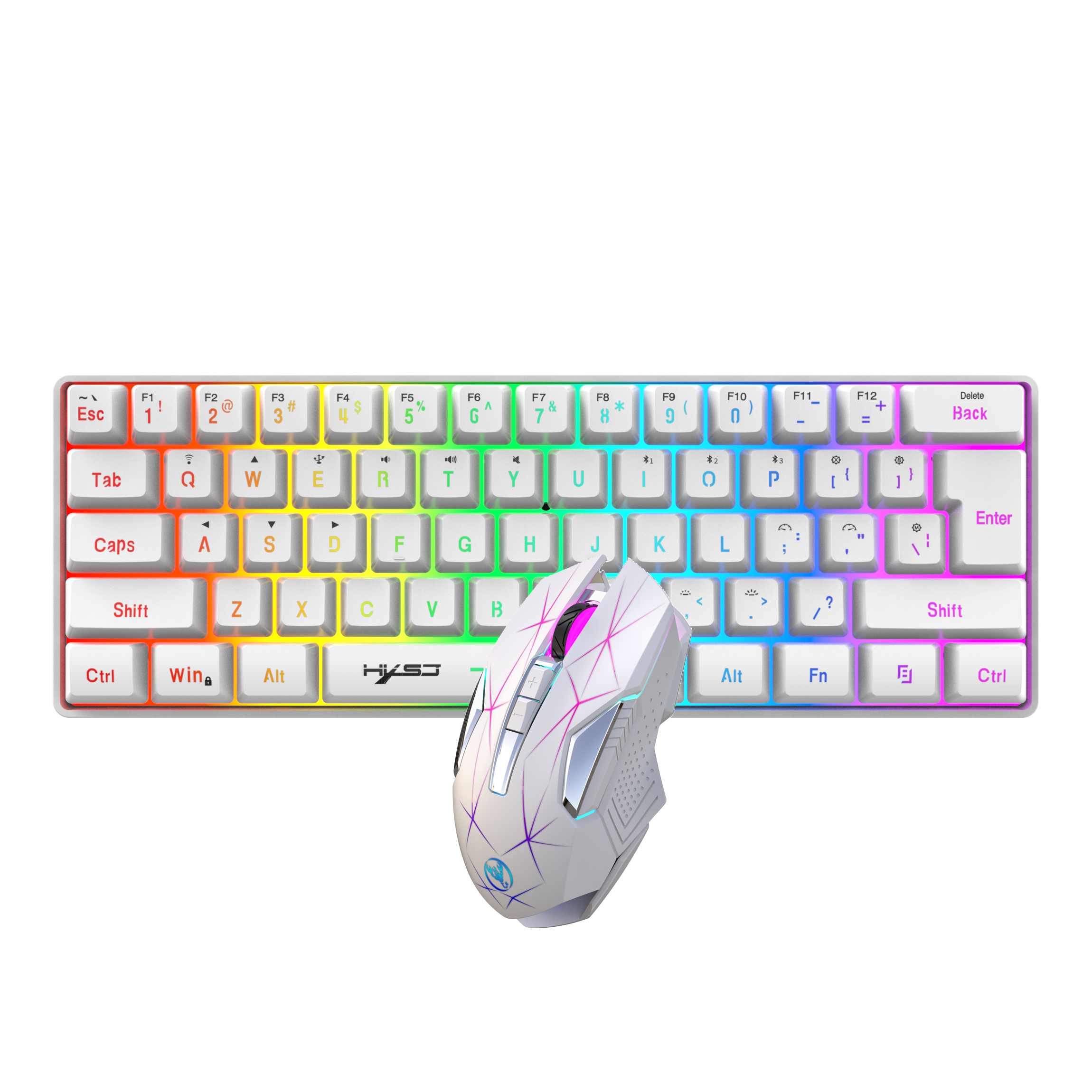 Gaming Keyboard Extension - 60% Wireless Gaming Keyboard and Mouse