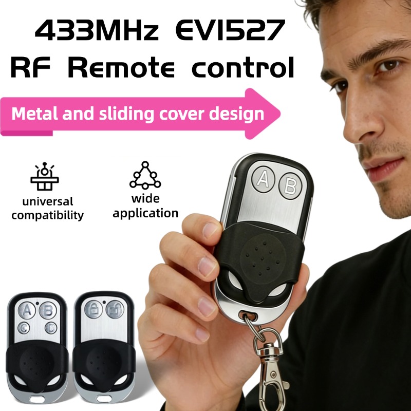 Switch Opener Tool - 433.92MHz RF Learning Code EV1527 2/4-Button
