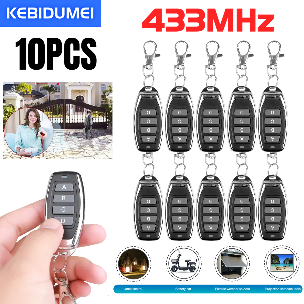 10PCS Wireless 433MHz RF Remot - مراجعة Switch Opener Tool وسعره
