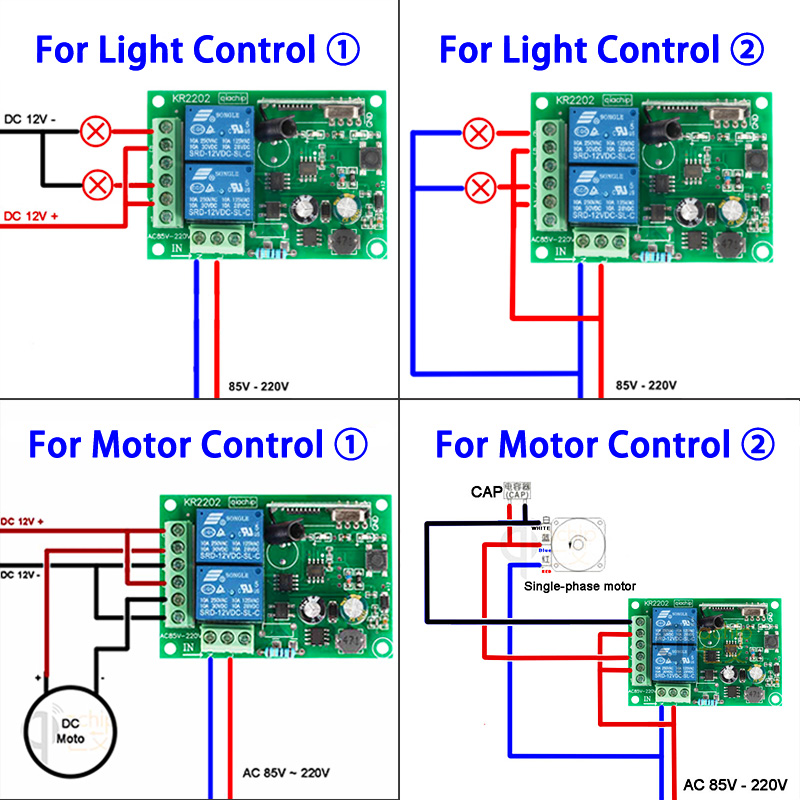 QIACHIP 433 MHz AC 110V 220V 2 - مراجعة Switch Opener Tool وسعره