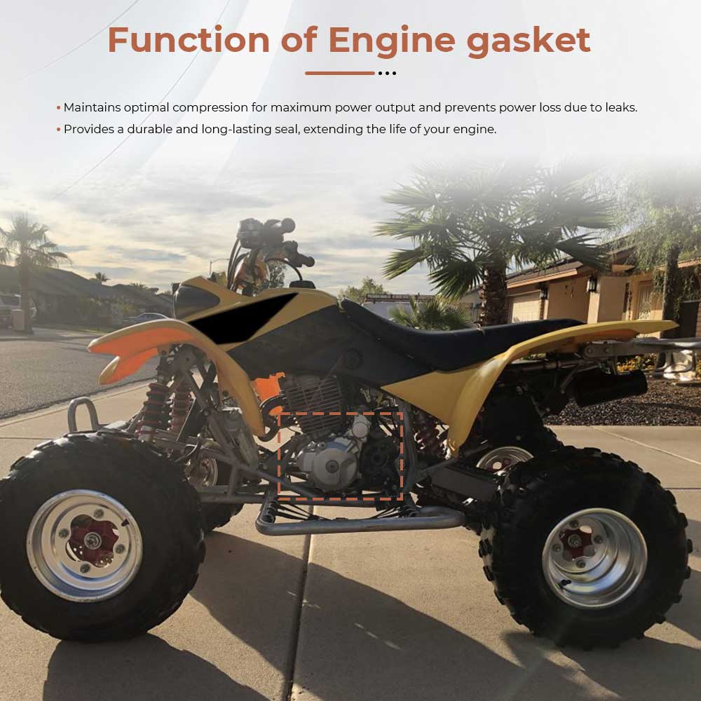 For Honda Sportrax 400 TRX400E - مراجعة Gasket Mount Kit وسعره
