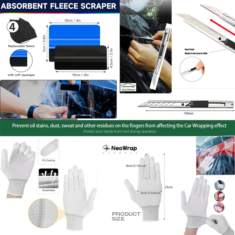 Window Tint Kit Car Wrap Tools - مراجعة Gasket Mount Kit وسعره
