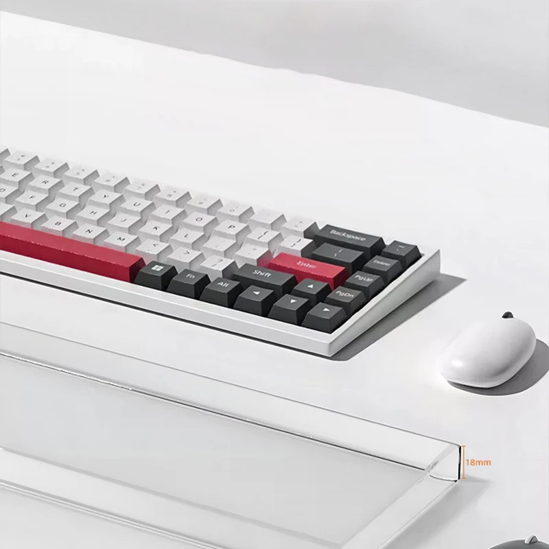 78/108 Keys Acrylic Transparen - مراجعة Gaming Keyboard Extension وسعره