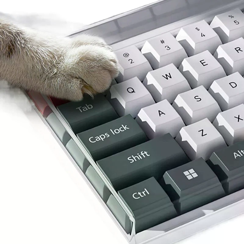 78/108 Keys Acrylic Transparen - مراجعة Gaming Keyboard Extension وسعره