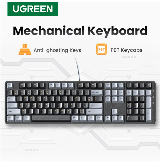 UGREEN Keyboard Mechanical Wir - مراجعة Gaming Keyboard Mechanical وسعره