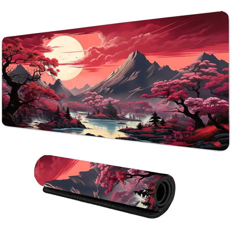 Sunset Mountain View Silicone  - مراجعة Gaming Keyboard Mouse وسعره
