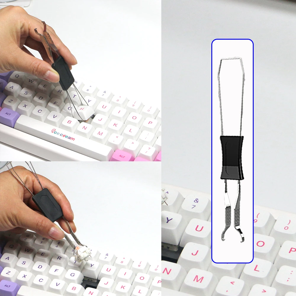 Keyboard Lubricating Grease Ki - مراجعة Keycap Puller Ring وسعره