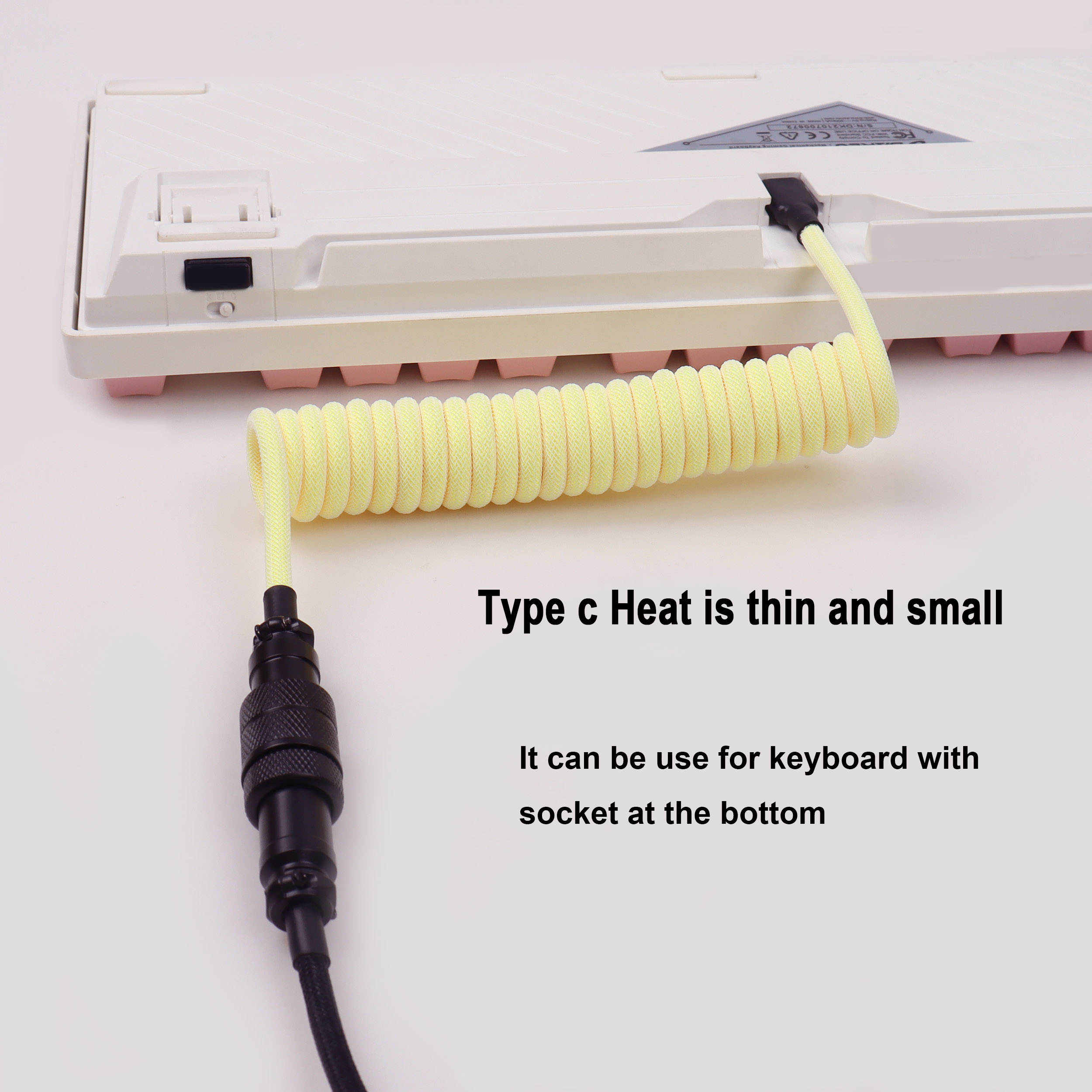 LANO USB A to Type C for Mecha - مراجعة Gaming Keyboard Type C وسعره