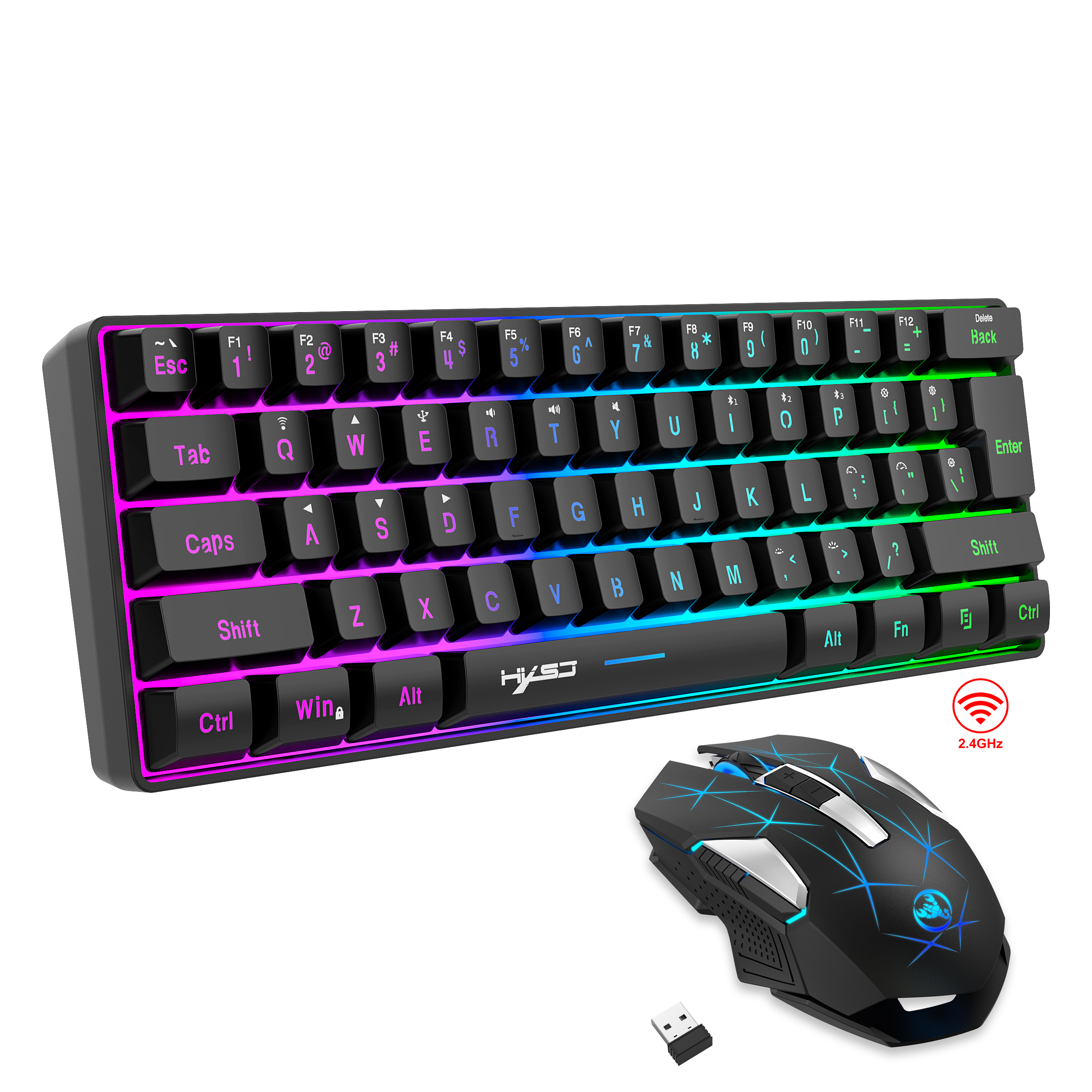 60% Wireless Gaming Keyboard a - مراجعة Gaming Keyboard Extension وسعره