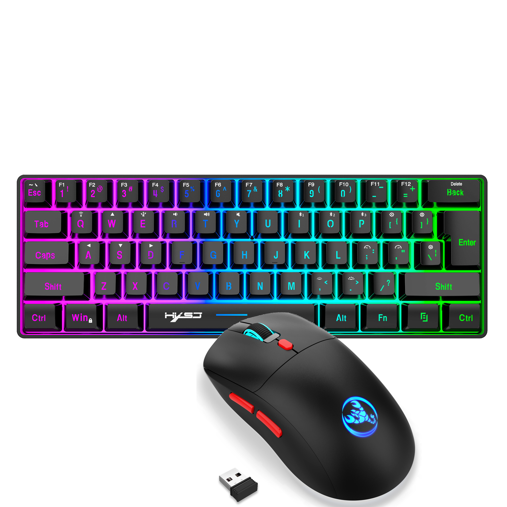 60% Wireless Gaming Keyboard a - مراجعة Gaming Keyboard Extension وسعره