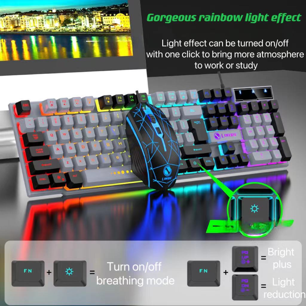 Gaming Tri-Color Combo: Silent - مراجعة Gaming Keyboard Extension وسعره