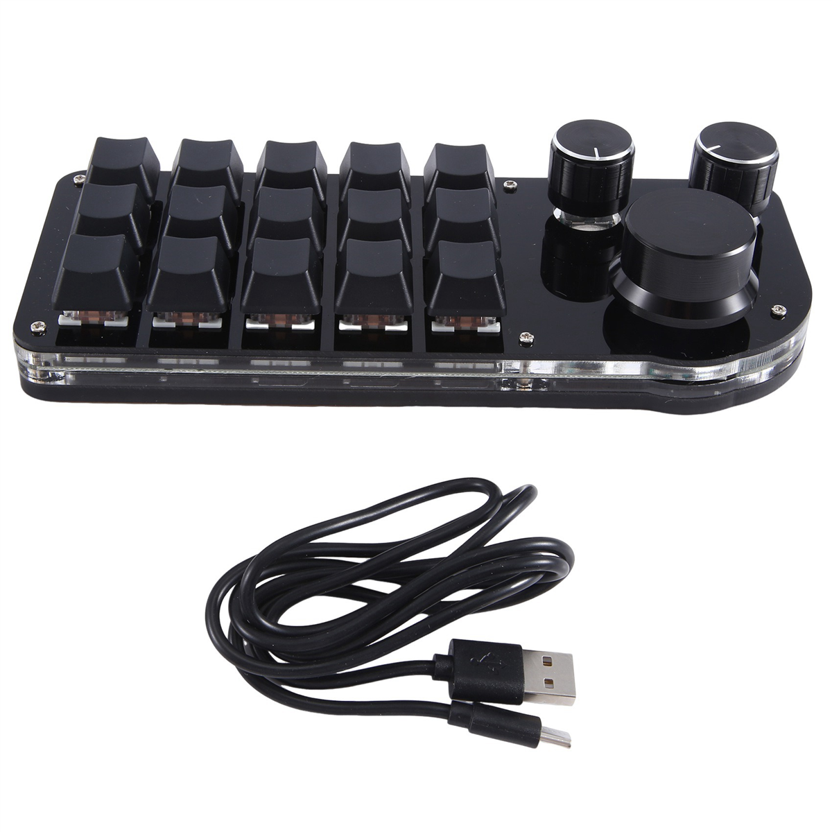 Programming Macro Custom 15 Ke - مراجعة Gaming Keyboard Mini وسعره