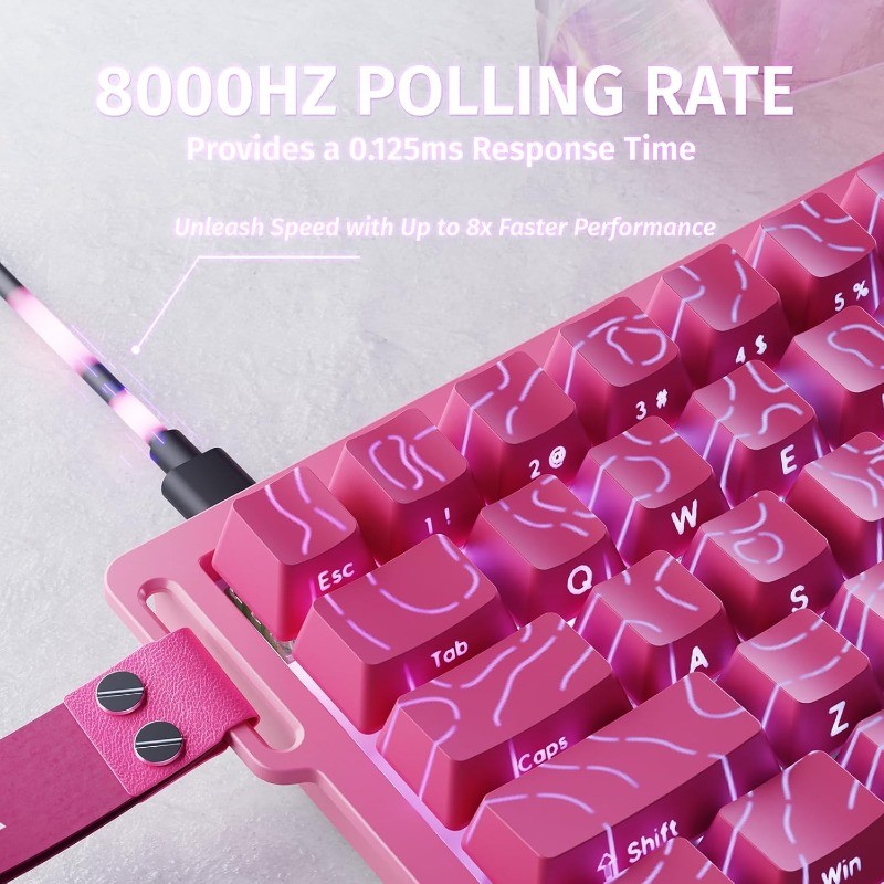 ATTACK SHARK X68 HE 8000Hz Rap - مراجعة Keyboard Gaming Mac وسعره