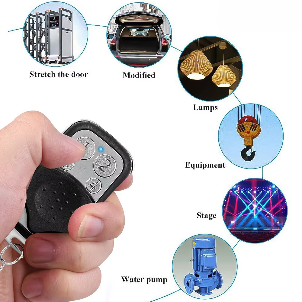 4 Buttons Remote Control 330MH - مراجعة Switch Opener Tool وسعره