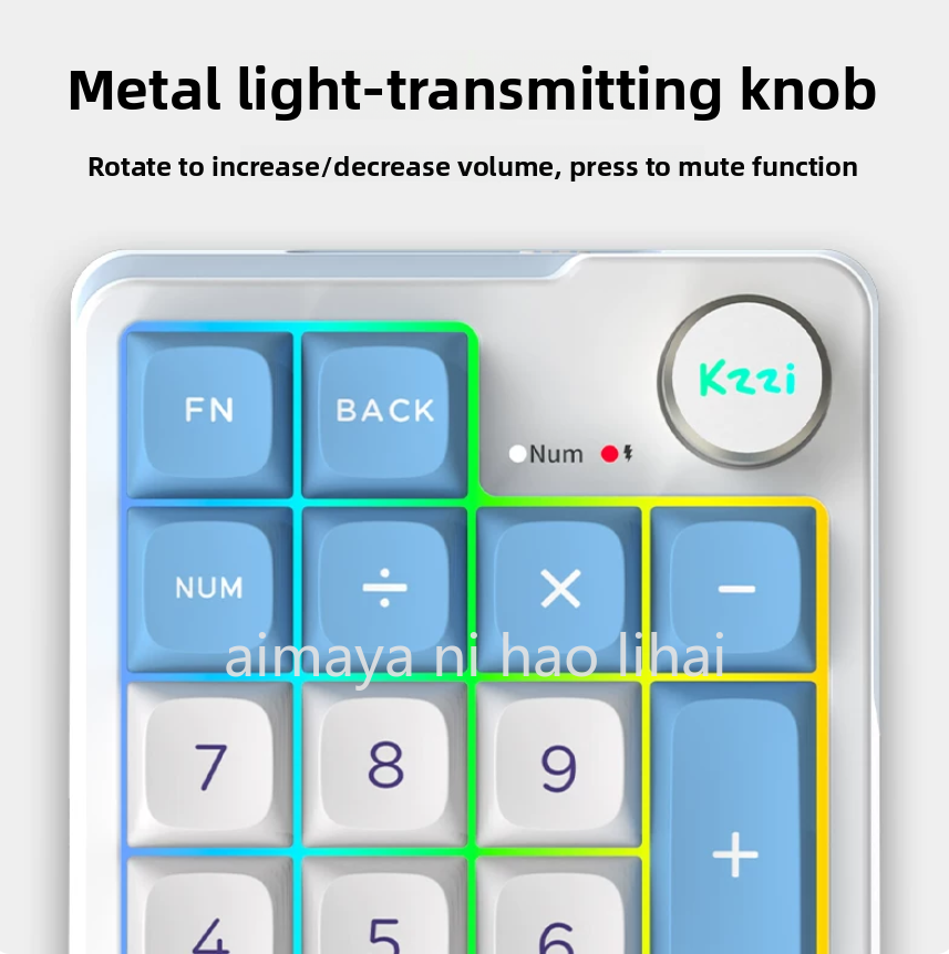 Kzzi K20 Mini Keypad Three Mod - مراجعة Gaming Keyboard Mini وسعره