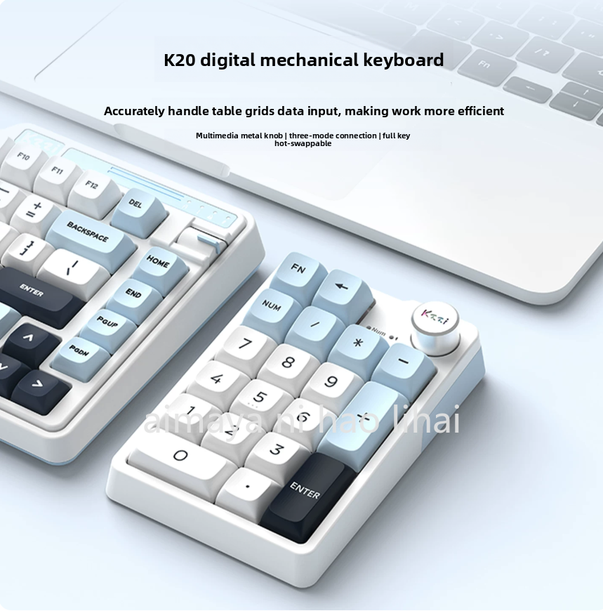 Kzzi K20 Mini Keypad Three Mod - مراجعة Gaming Keyboard Mini وسعره