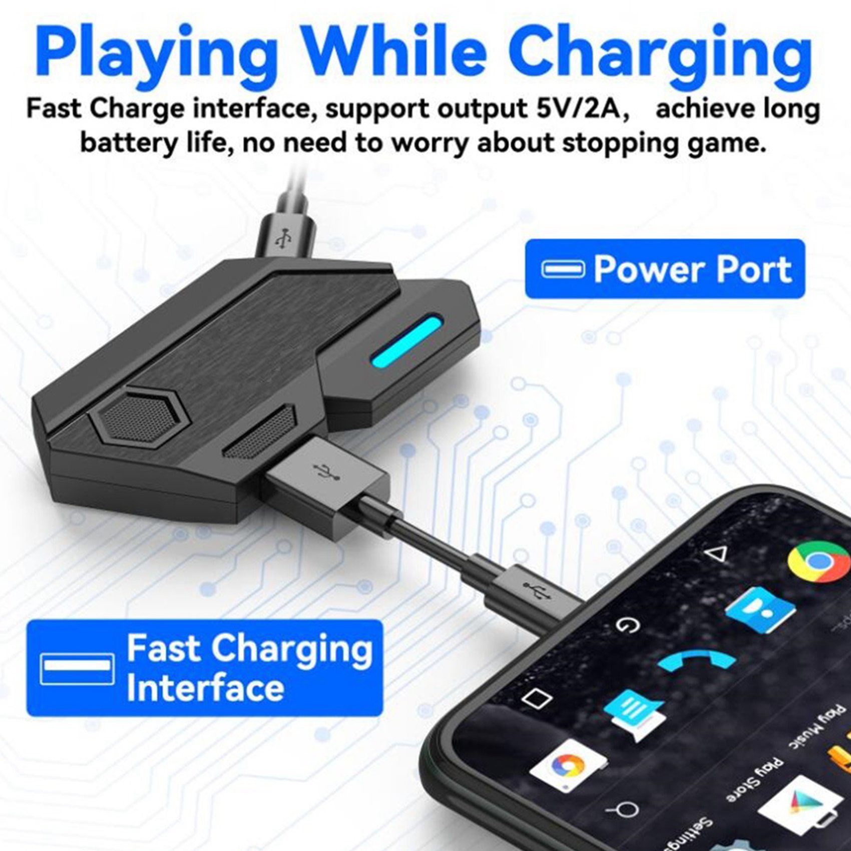 ONNL Gamepad Mobile PUBG Contr - مراجعة Gaming Keyboard And Mouse Converter For Mobile وسعره
