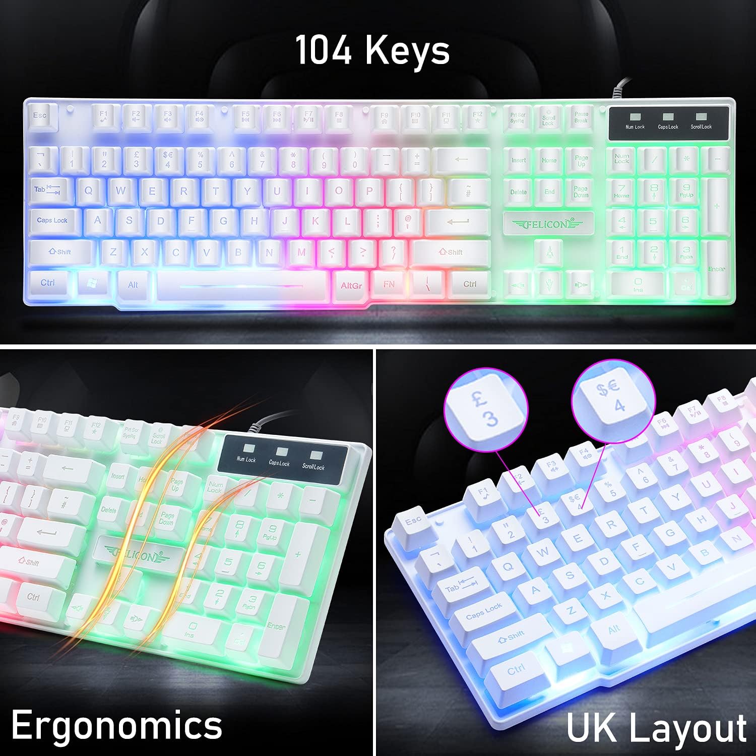 MAMBASNAKE T11 UK 100% Gaming  - مراجعة Gaming Keyboard Extension وسعره