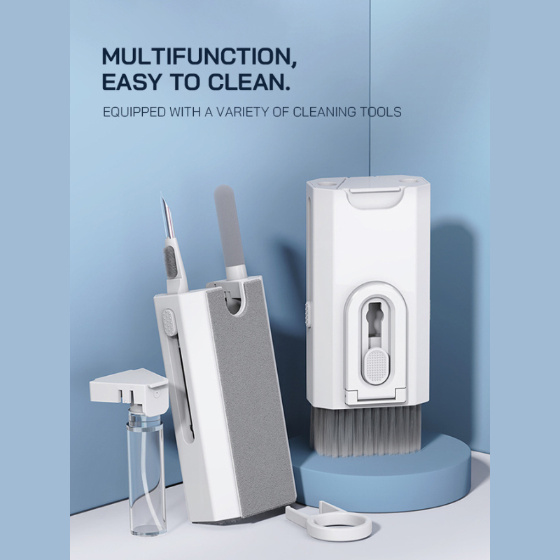 8 In 1 Cleaning Kit Keyboard C - مراجعة Keycap Puller Ring وسعره