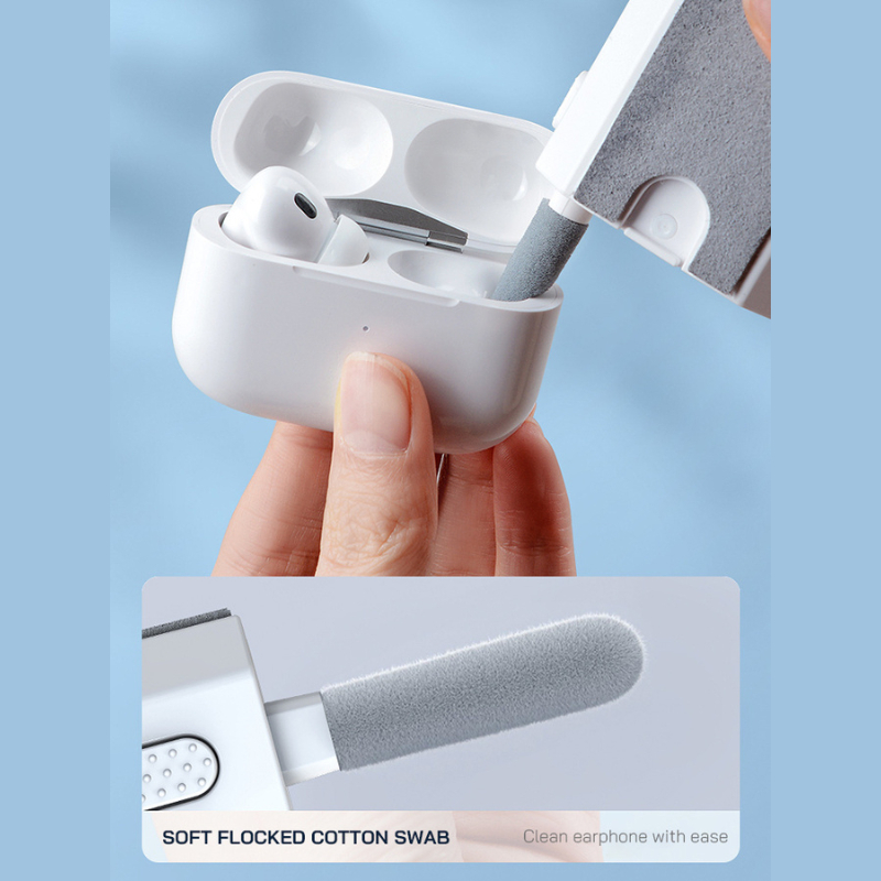8 In 1 Cleaning Kit Keyboard C - مراجعة Keycap Puller Ring وسعره