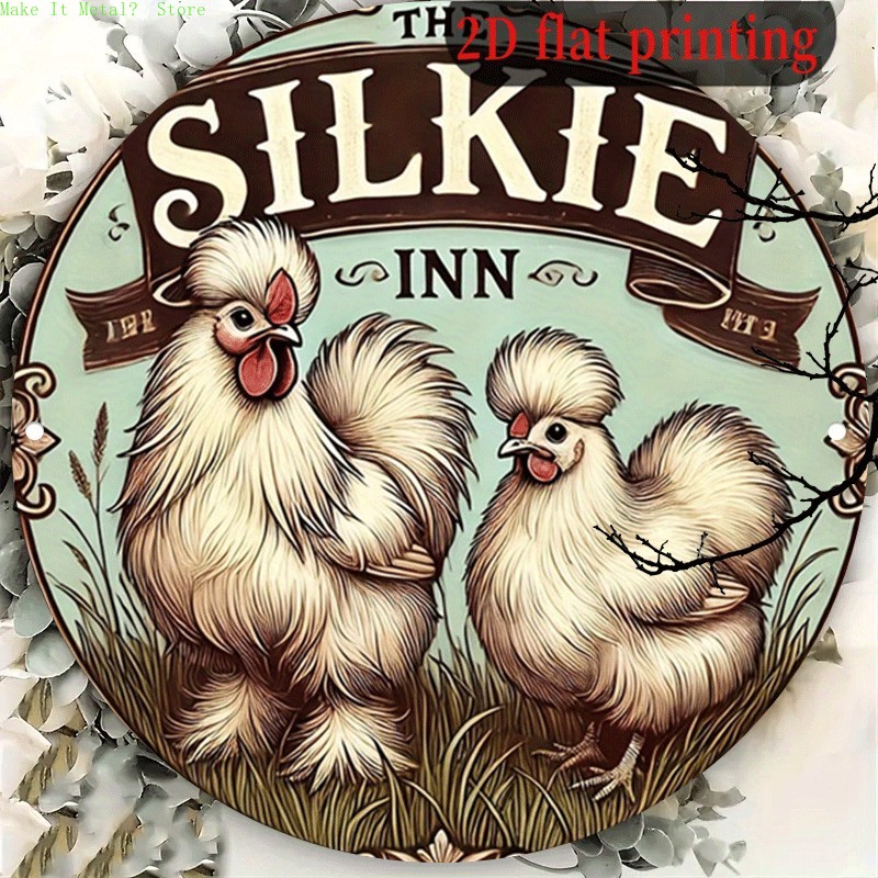 Vintage The Silkie Inn Round T - مراجعة Brass Weight Plate وسعره