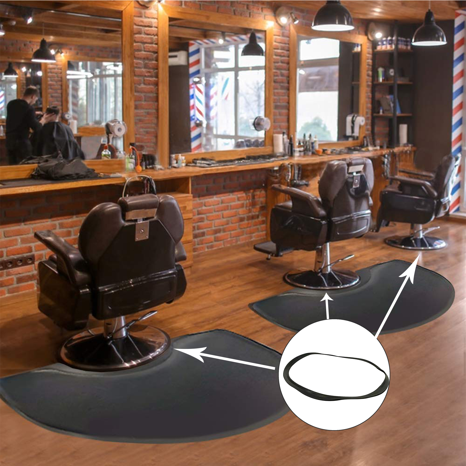 Barber Salon Styling Chair Hyd - مراجعة Gasket Mount Kit وسعره