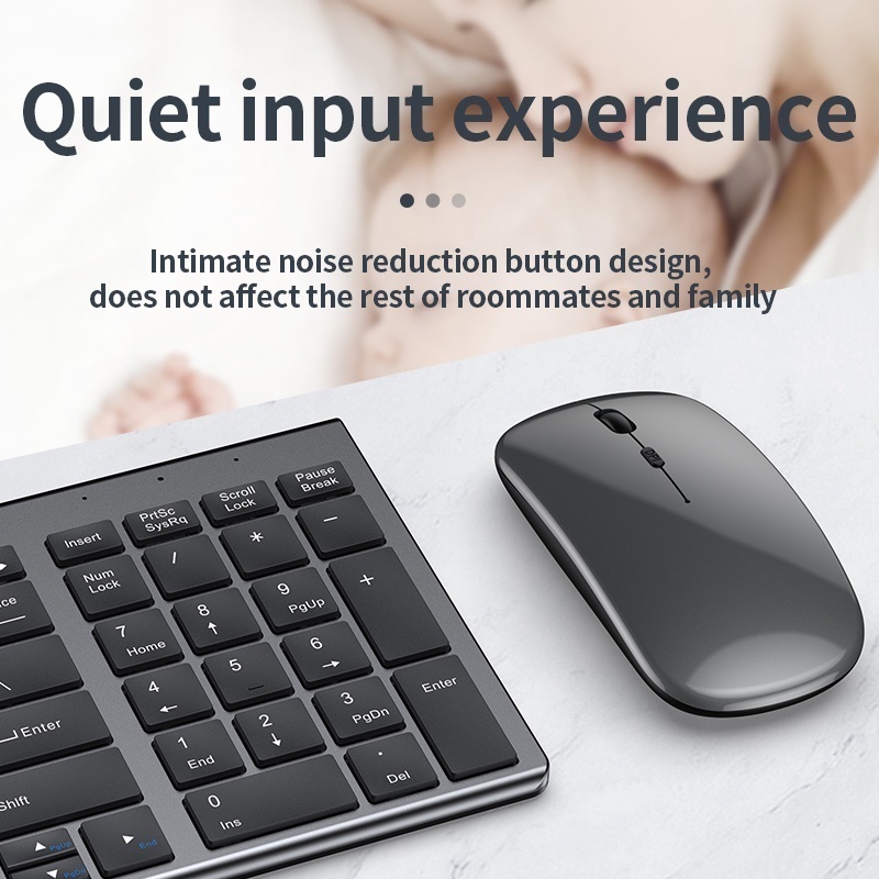Jomaa Slim Rechargeable Blueto - مراجعة Gaming Keyboard Extension وسعره
