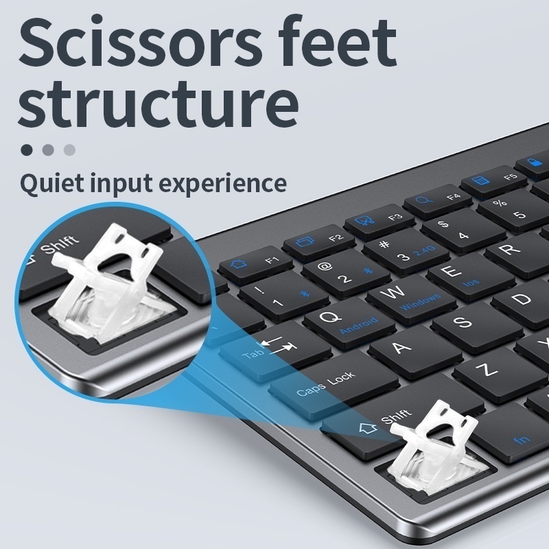 Jomaa Slim Rechargeable Blueto - مراجعة Gaming Keyboard Extension وسعره