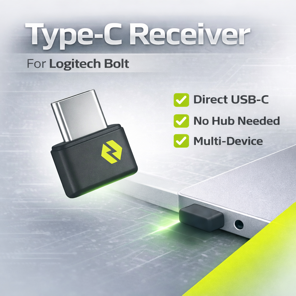 Dual Interface Wireless Adapte - مراجعة Gaming Keyboard Type C وسعره