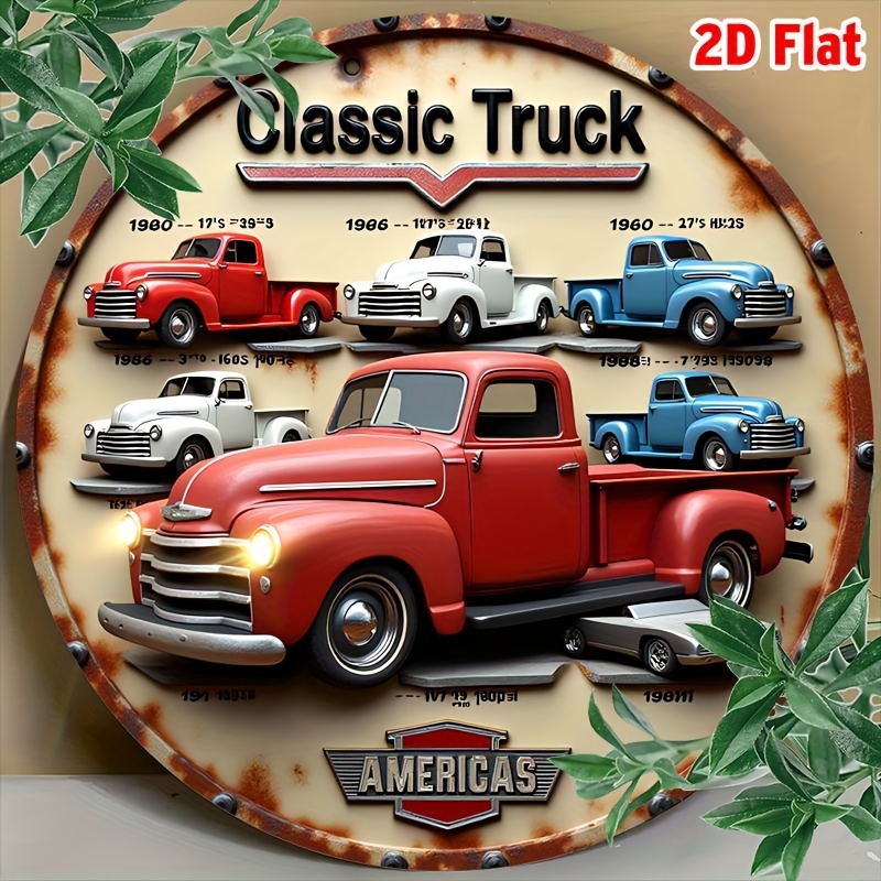 Round Metal Tin Sign Wall Deco - مراجعة Brass Weight Plate وسعره