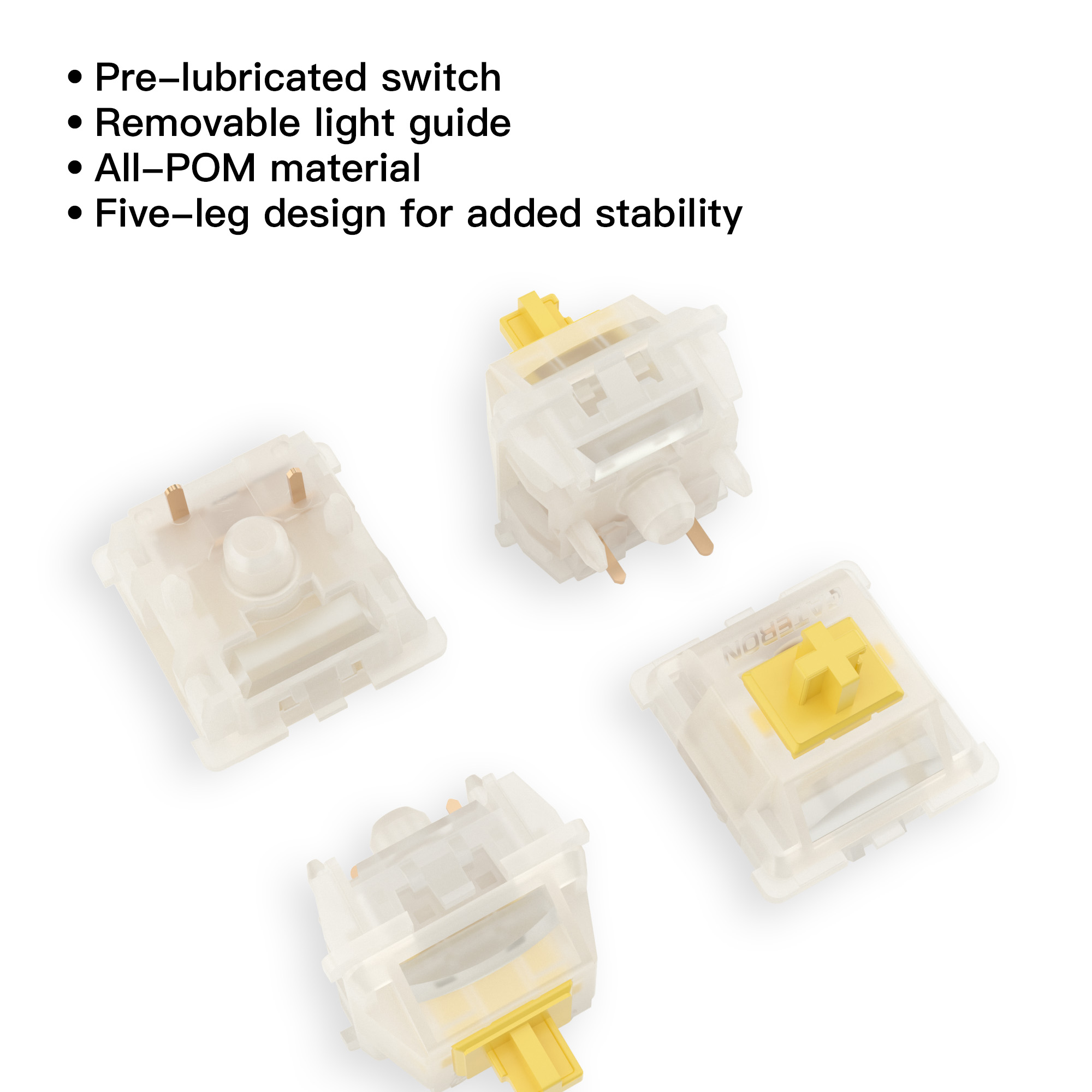 Gateron Milky Yellow Pro V3 Sw - مراجعة Keyboard Lube Kit وسعره
