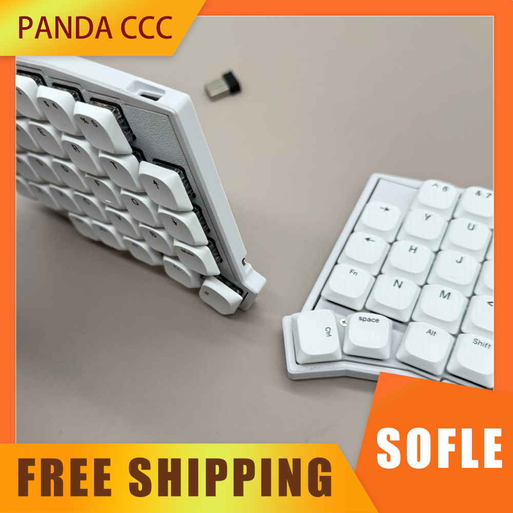 SOFLE Low Profile Split Keyboa - مراجعة Gaming Keyboard Extension وسعره