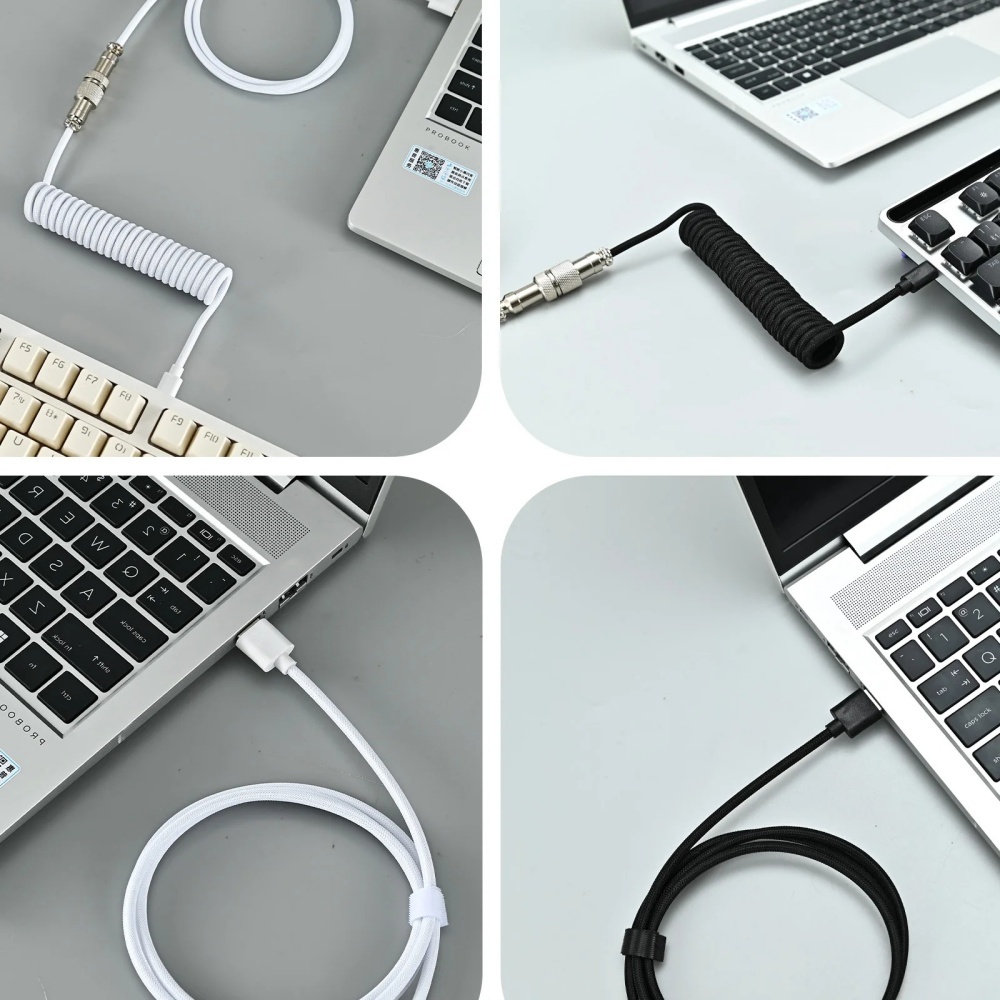 7 Colors USB Type C Mechanical - مراجعة Gaming Keyboard Type C وسعره