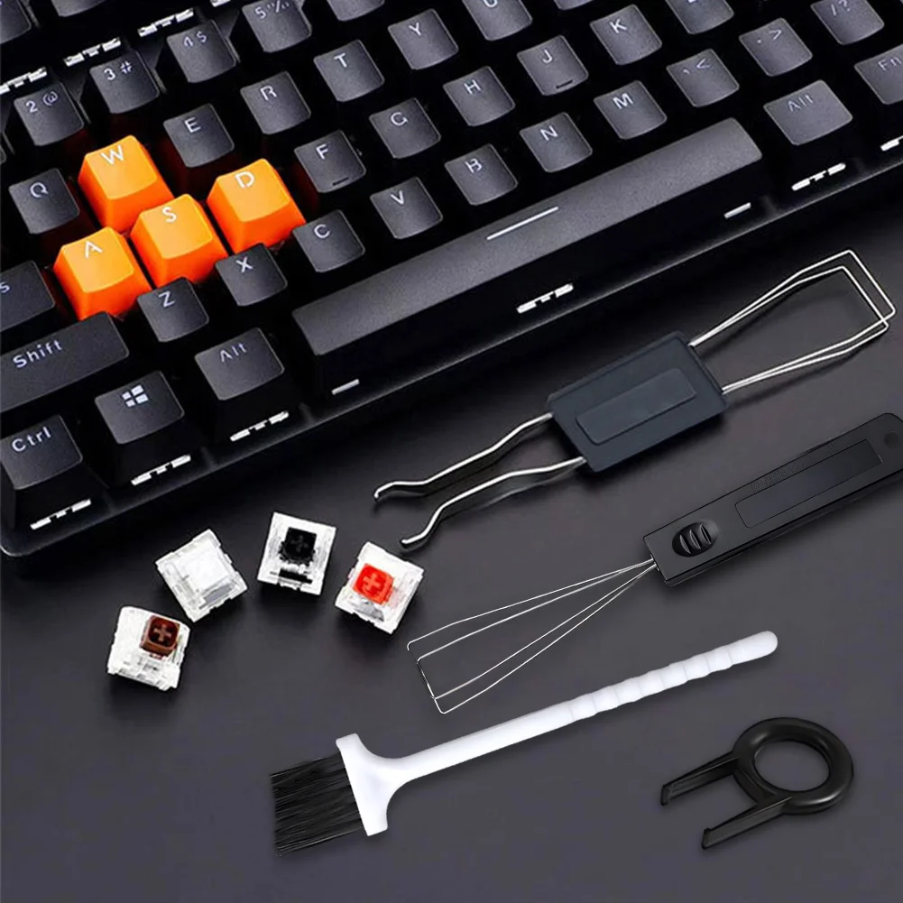 4pcs Keycap Removal Tool Set w - مراجعة Keycap Puller Ring وسعره