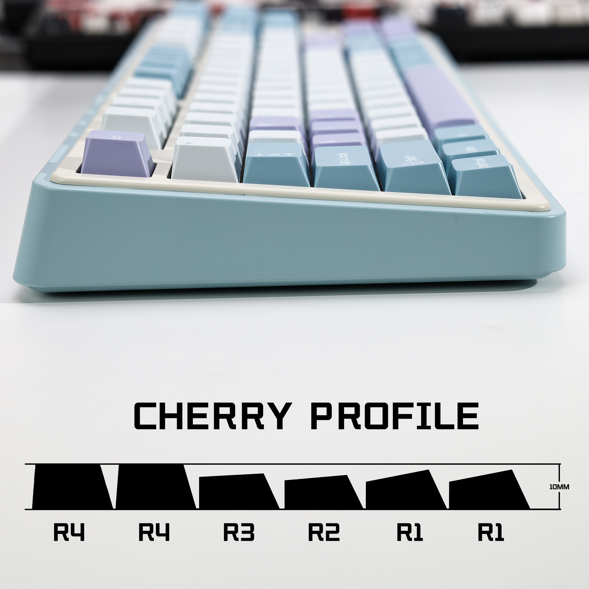 KBDiy Illusion Keycap Retro PB - مراجعة Gaming Keyboard No Number Pad وسعره