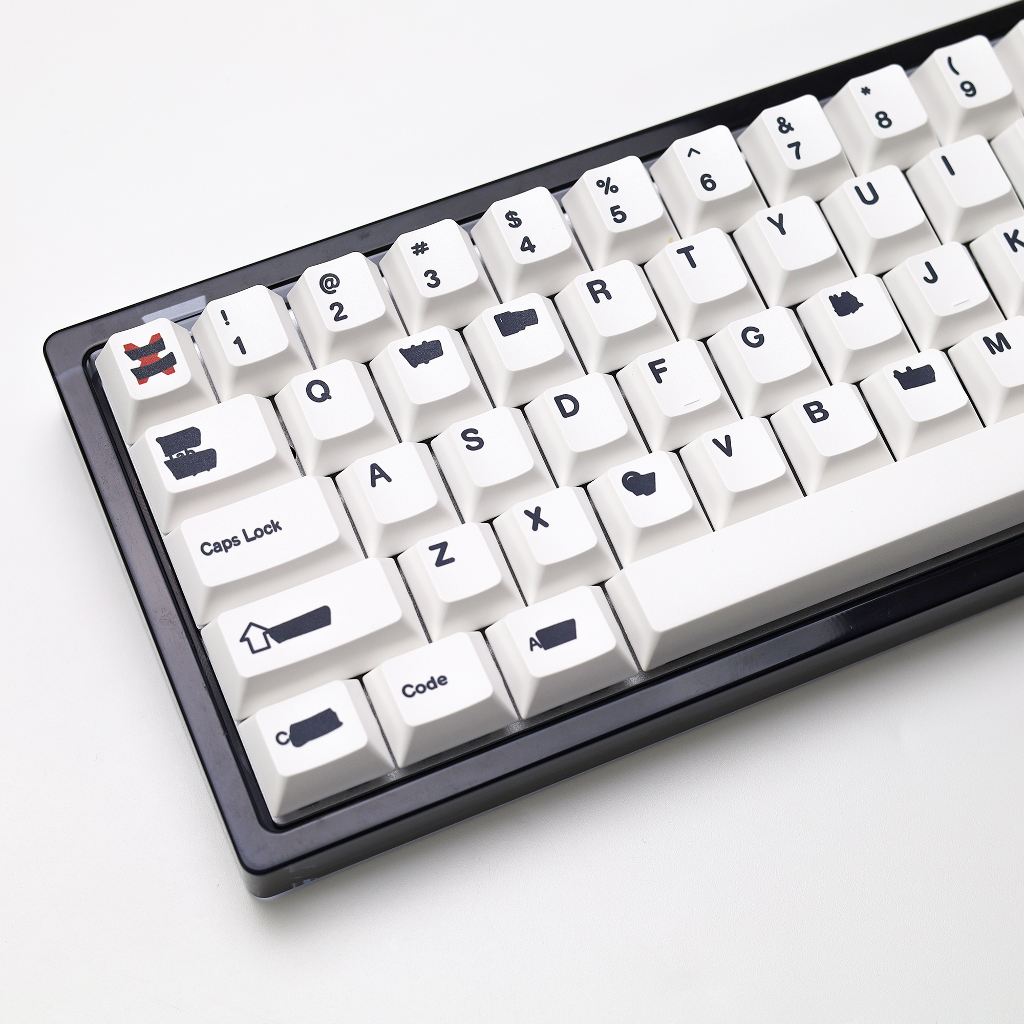 KBDiy Retro GMK Redacted Keyca - مراجعة Gaming Keyboard No Number Pad وسعره