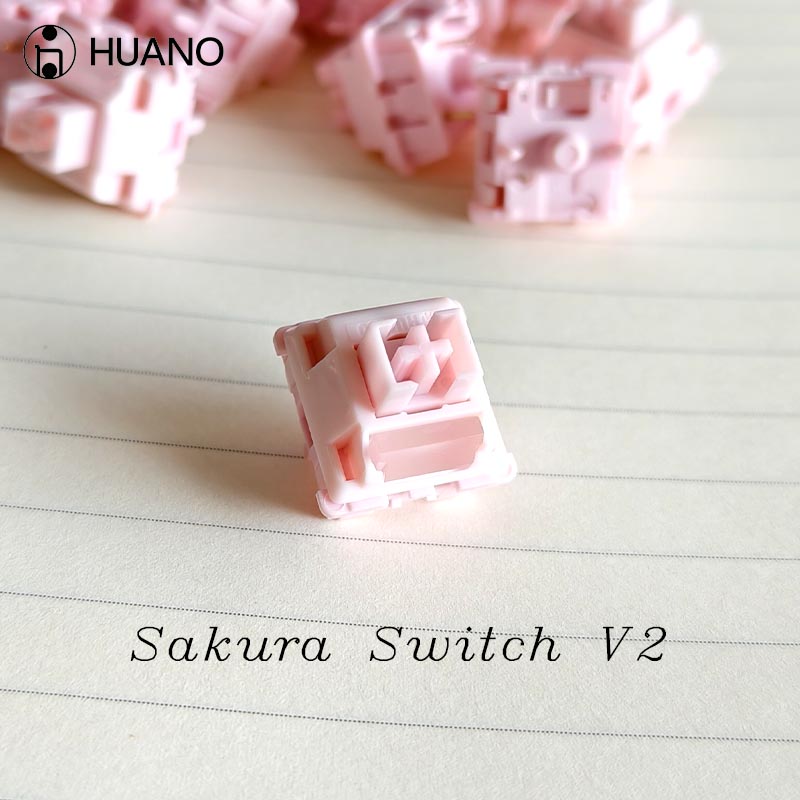 HUANO Sakura V2 Switch 5-Pins  - مراجعة Gaming Keyboard Type C وسعره