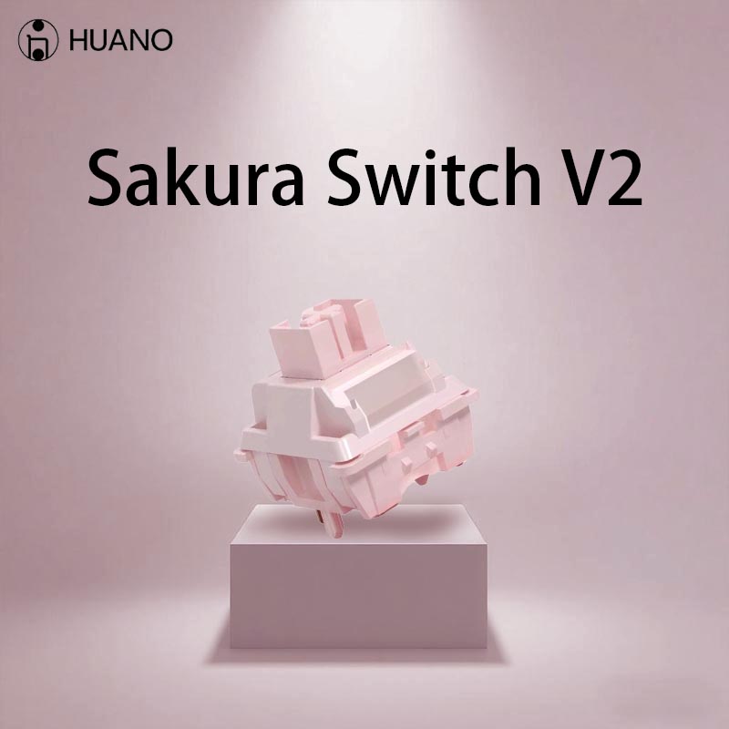 HUANO Sakura V2 Switch 5-Pins  - مراجعة Gaming Keyboard Type C وسعره