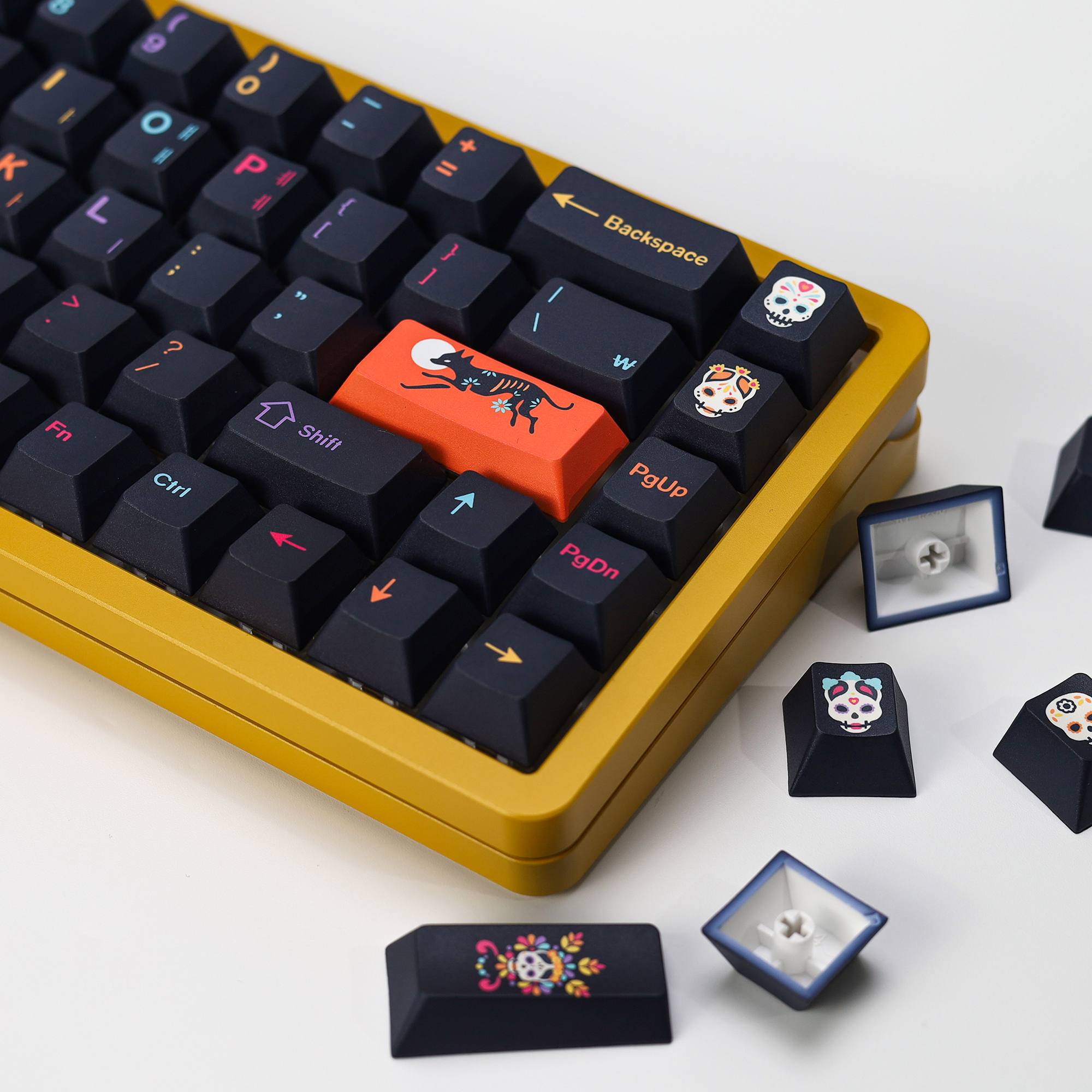 KBDiy GMK Mictlan Cherry Profi - مراجعة Gaming Keyboard No Number Pad وسعره