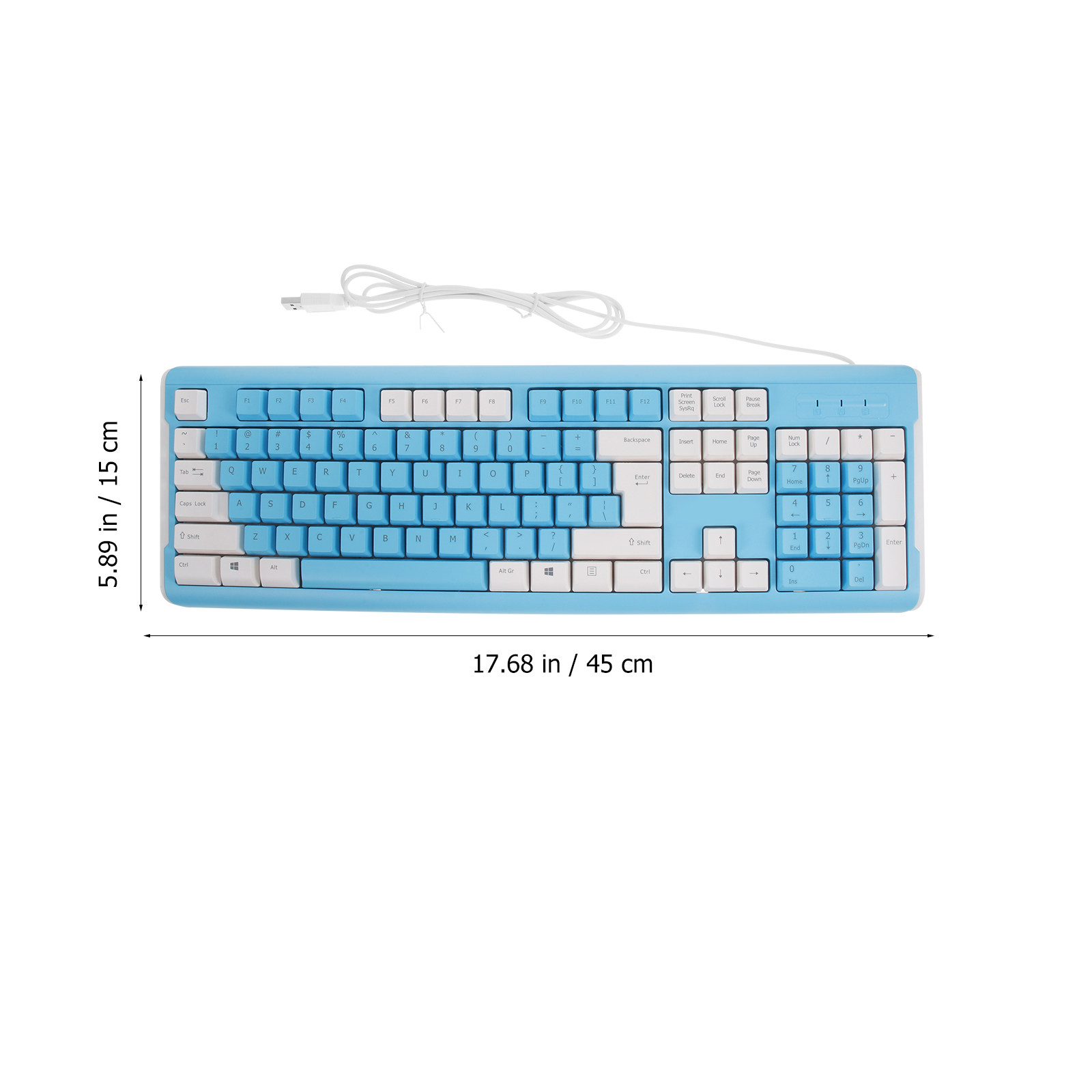 Premium ABS USB Gaming Keyboar - مراجعة Gaming Keyboard No Number Pad وسعره