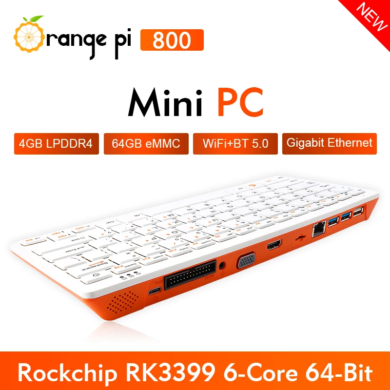 Orange Pi 800+5V4A Type-C Powe - مراجعة Gaming Keyboard Type C وسعره