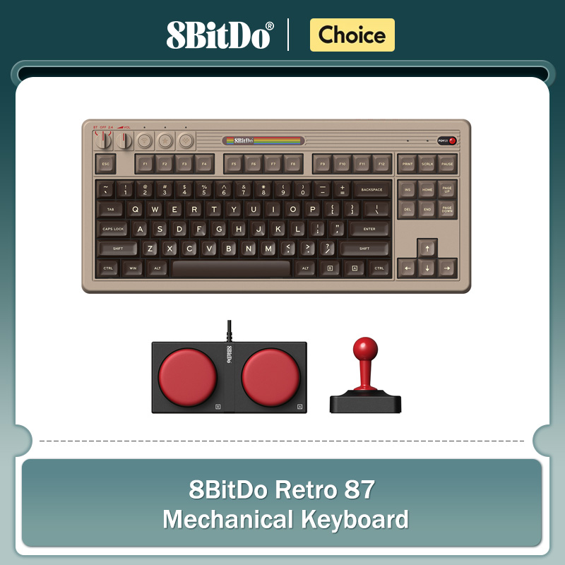 8BitDo Retro Mechanical Keyboa - مراجعة Gaming Keyboard Mechanical وسعره