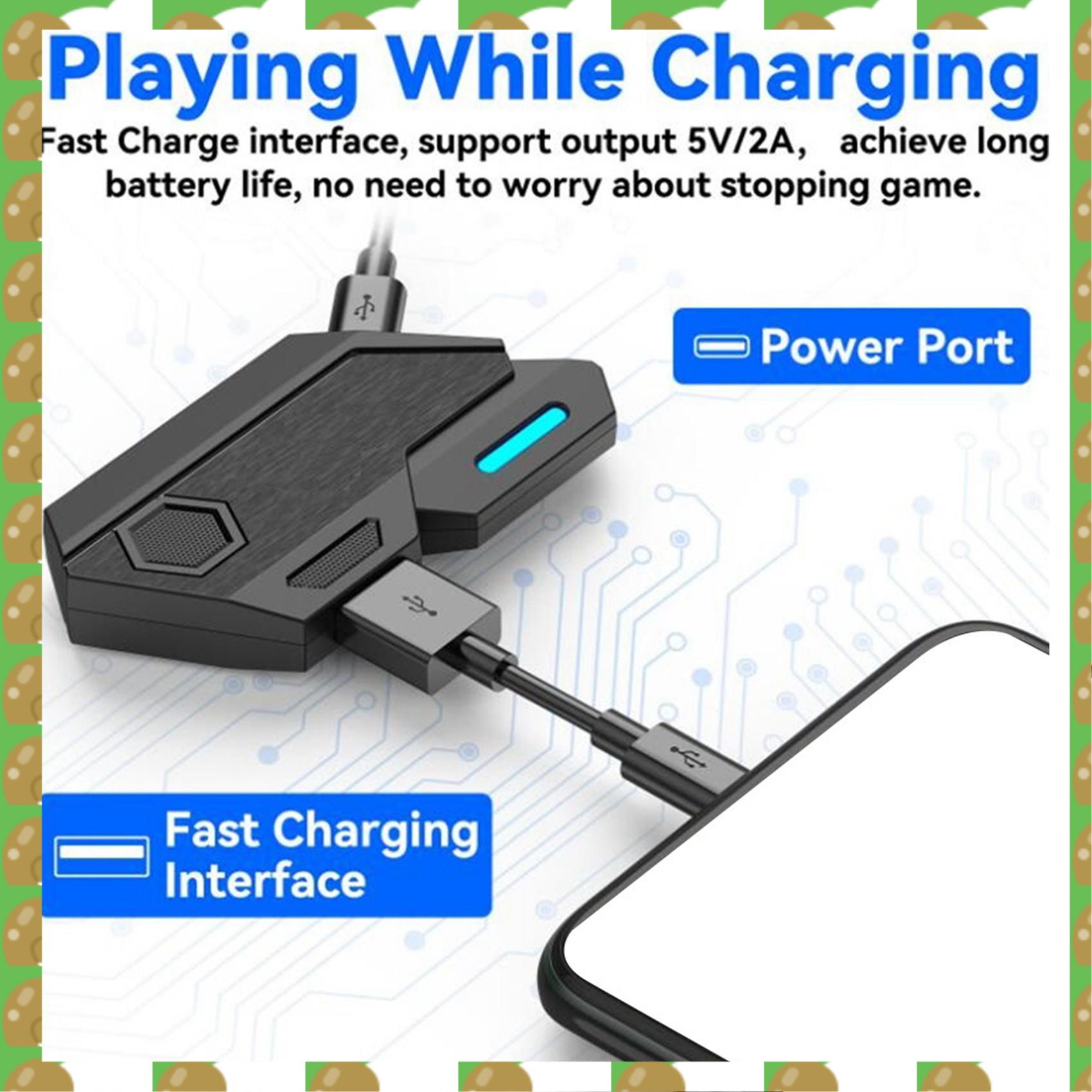 T36C Gamepad Mobile For PUBG C - مراجعة Gaming Keyboard And Mouse Converter For Mobile وسعره