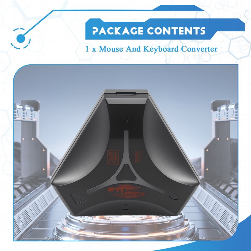New-1 Piece MK12 Plug And Paly - مراجعة Gaming Keyboard And Mouse Converter For Mobile وسعره