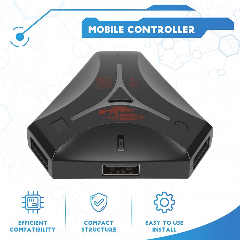 New-1 Piece MK12 Plug And Paly - مراجعة Gaming Keyboard And Mouse Converter For Mobile وسعره