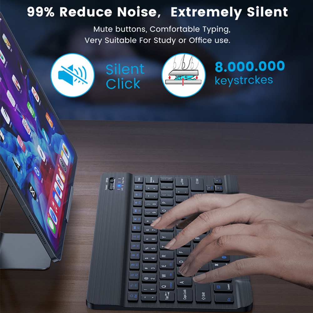 Bluetooth Keyboard and Mouse F - مراجعة Gaming Keyboard Mini وسعره