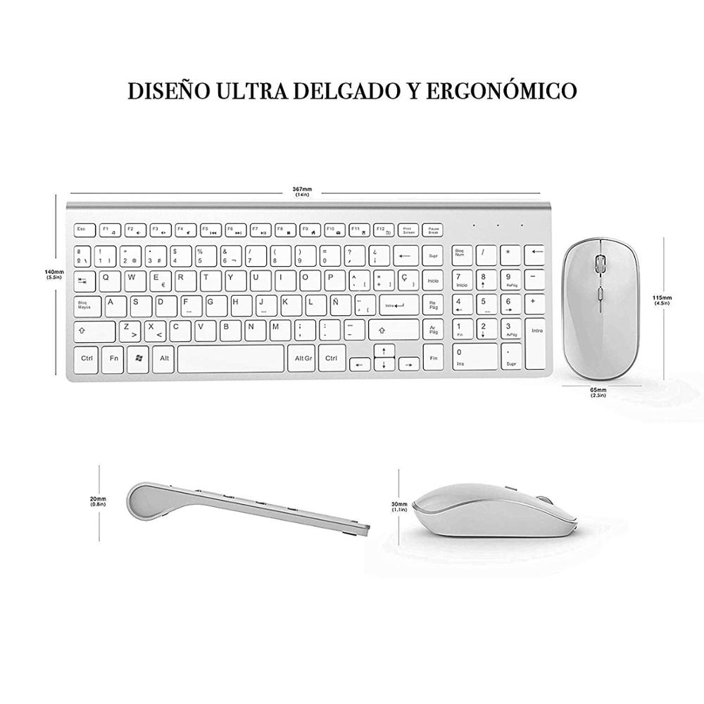 Wireless Keyboard Mouse Spanis - مراجعة Gaming Keyboard Extension وسعره