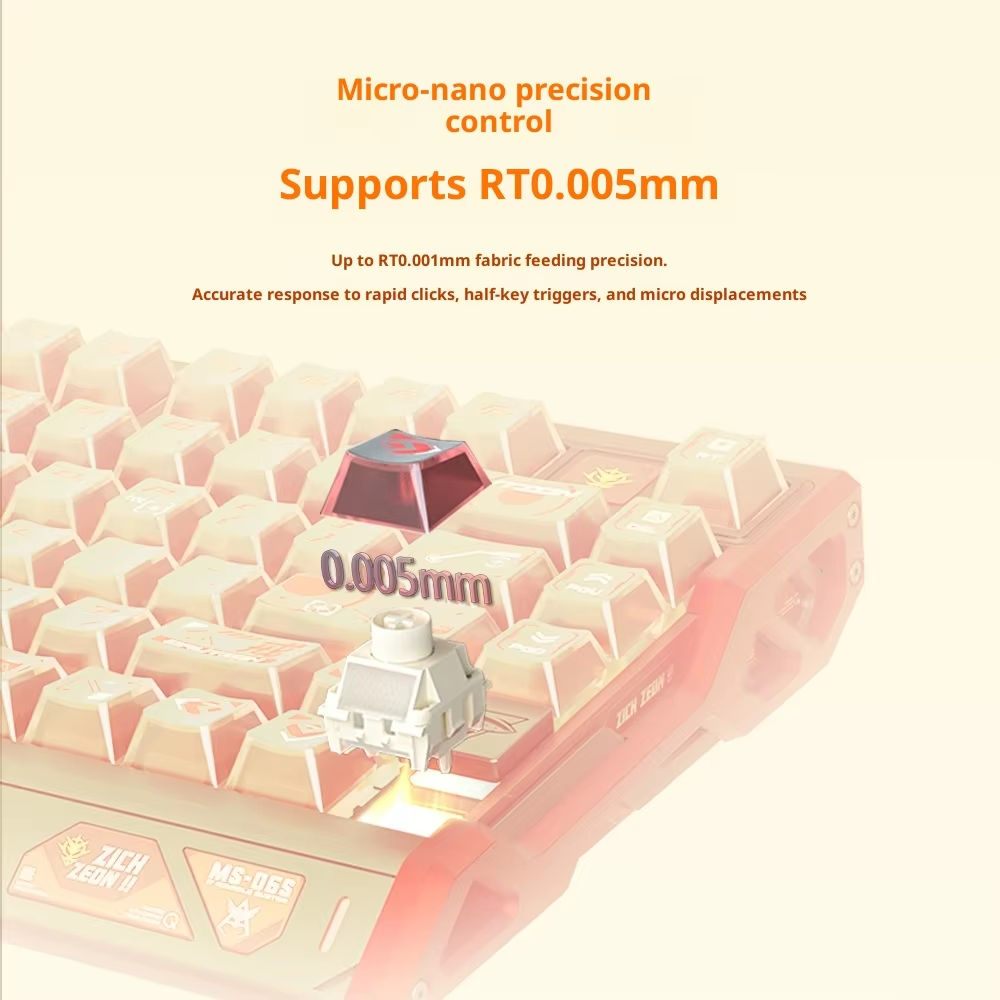 Kailh Ice Cream Magnetic Switc - مراجعة Gaming Keyboard Type C وسعره